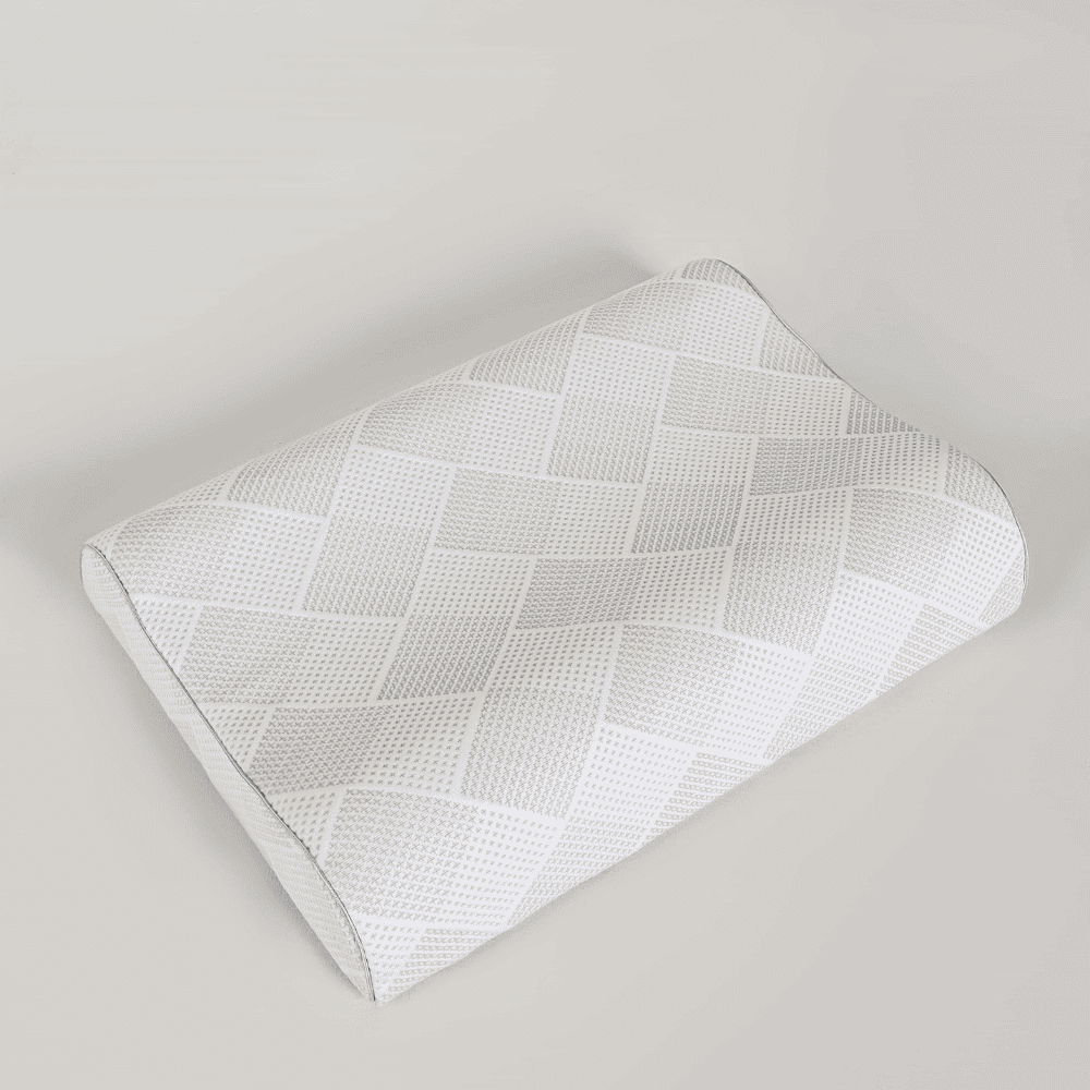 The professional grade derucci natural latex pillow crafted from 90 percent premium natural latex for targeted posture correction and deep, restorative sleep